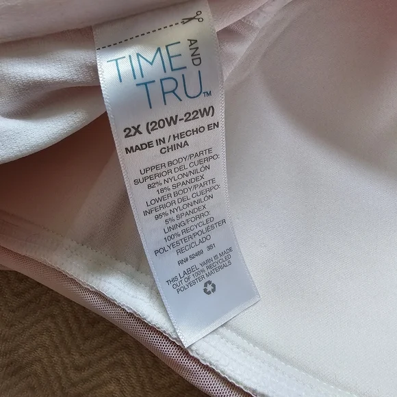 Time & Tru Tankini Top - Picture 5 of 5